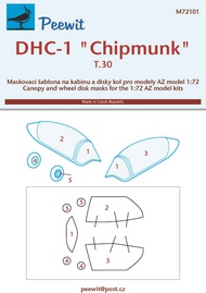  Peewit  1/72 DHC Chipmunk T.30 (AZM) PEE72101