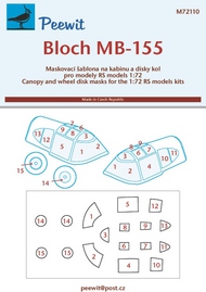  Peewit  1/72 Marcel-Bloch MB.155 (RSM) PEE72110