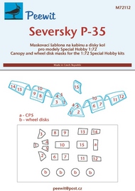  Peewit  1/72 Seversky P-35A (SPH) PEE72112