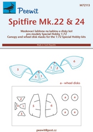 Supermarine Spitfire Mk.22 & Mk.24 (SPH) #PEE72113
