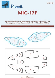  Peewit  1/72 Mikoyan MiG-17F (AZM) PEE72140
