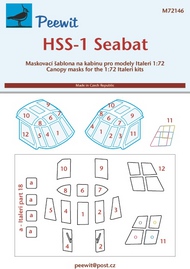 Sikorsky HSS-1 Seabat Paint Masks #PEE72146