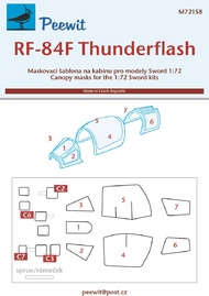  Peewit  1/72 Republic RF-84F Thunderflash PEE72158