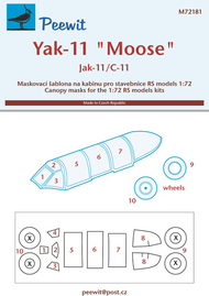  Peewit  1/72 Yakovlev Yak-11 / C-11 'Moose' PEE72181