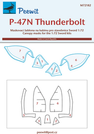  Peewit  1/72 Republic P-47N Thunderbolt PEE72182