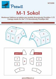 Mraz M-1C Sokol/Falcon Masks #PEE72200