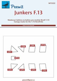 Junkers F.13 Masks #PEE72222