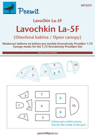  Peewit  1/72 Lavochkin La-5F open PEE72231