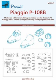  Peewit  1/72 Piaggio P-108B Masks PEE72243
