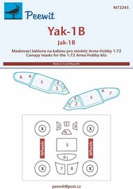 Yakovlev Yak-1B Masks #PEE72245
