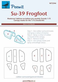 Sukhoi Su-39 Frogfoot Masks #PEE72246