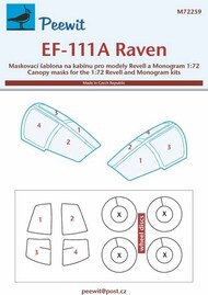 General-Dynamics EF-111A Raven masks #PEE72259