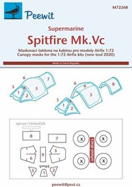 Supermarine Spitfire Mk.Vc paint masks #PEE72268