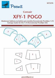 Convair XFY-1 POGO Masks #PEE72276