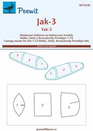 Yakovlev Yak-3 Masks #PEE72348