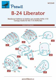 Consolidated B-24H Liberator Masks #PEE72349