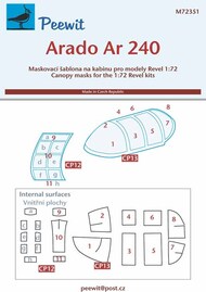 Arado Ar.240 Masks #PEE72351