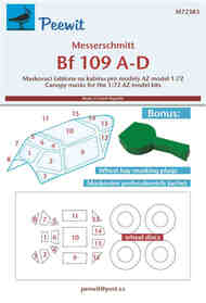 Messerschmitt Bf-109A/Bf-109B/Bf-109C/Bf-109D #PEE72383