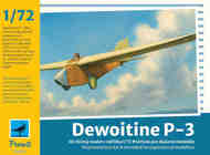Dewoitine P-3 3D-Printed glider #PEE73002