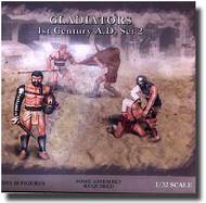  Pegasus Hobbies  1/32 Gladiators 1st Century AD Set 2 OUT OF STOCK IN US, HIGHER PRICED SOURCED IN EUROPE PGH3202