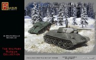  Pegasus Hobbies  1/72 T-34/76 Soviet Battle Tank (2) (Snap) OUT OF STOCK IN US, HIGHER PRICED SOURCED IN EUROPE PGH7661