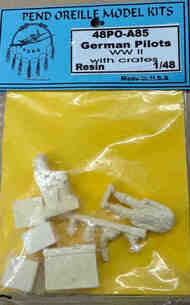  Pend Oreille Models  1/48 2 German pilots WWII PR48POA085