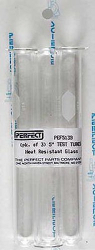  PERFECT PARTS  NoScale Test Tubes 5/8" x 5" Heat Resistant (3/cd) PEF513B