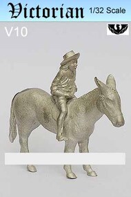  Phoenix Model Developments  54mm Collection - Donkey and young girl rider PXUV10