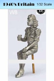  Phoenix Model Developments  54mm Collection - Civilian Lady seated with drink PXUW8