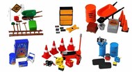  Phoenix Toys  1/24 Hobby Gear Model Car Accessory Sets Asstmt. A (2ea. of 6) (12 Sets Total) PHO16000
