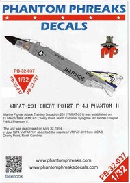  Phantom Phreaks Decals  1/32 F-4J Phantom II VMFAT-201 Cherry Point PPD32037