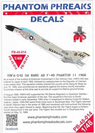 F-4B Phantom II VMFA-542 Tigers Da Nang 1966* #PPD48014
