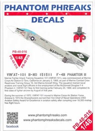 F-4B Phantom II VMFAT-101 Sharpshooters* #PPD48016