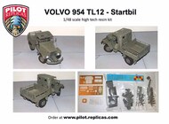  Pilot Replicas Models  1/48 Volvo 954 TL12, Swedish and Finnish Air force tow jeep 48R011