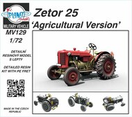 CMK - Zetor 25 Agricultural Version 1/72 (Resin kit) #PNLMV129