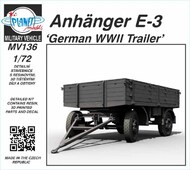 Anhanger E-3 German WWII Trailer #PLNMV136