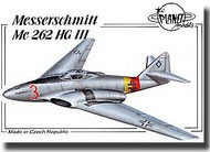  Planet Models  1/72 Messerschmitt Me.262 HG III PNL131