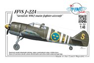  Planet Models  1/48 FFVS J-22A "Swedish WWII main fighter aircraft" PNL264