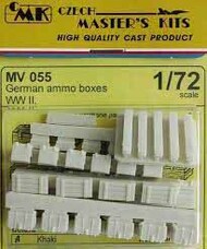  Planet Models  1/72 CMK - German ammo boxes WW II PNLMV055