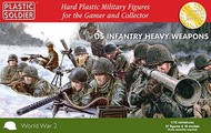  Plastic Soldier  1/72 WWII US Infantry (57) w/Heavy Weapons PSO7227