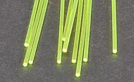 Green Flourescent Acrylic Rods (10) #PLA90261