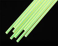  Plastruct  NoScale 3/32 Green Flourescent Acrylic Rods (8) PLA90262