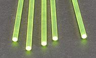 5/32 Green Flourescent Acrylic Rods (5) #PLA90264