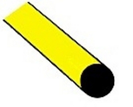  Plastruct  NoScale Yellow Flourescent Acrylic Rods (7) PLA90283