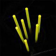 5/32 Yellow Flourescent Acrylic Rods (5) #PLA90284