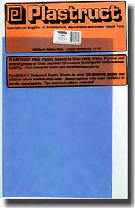  Plastruct  NoScale Choppy/Deep Water-Blue Water Sheet PLA91803