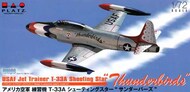  Platz  1/72 T-33 Shooting Star USAF Thunderbirds Jet Trainer Aircraft PAZAC52