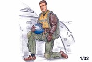 Kneeling pilot for the North-American F-86F-40 Sabre #PMAL3013