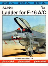  Plus Model  1/48 Ladder for General-Dynamics F-16A/Lockheed-Martin F-16C PMAL4041