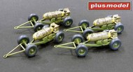 Mk.2 Bomb trailer THESE ARE PLASTIC NOT RESIN!!! PMAL4055